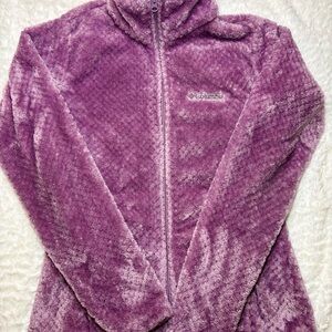 Columbia Women's Plush Purple Teddy Jacket
